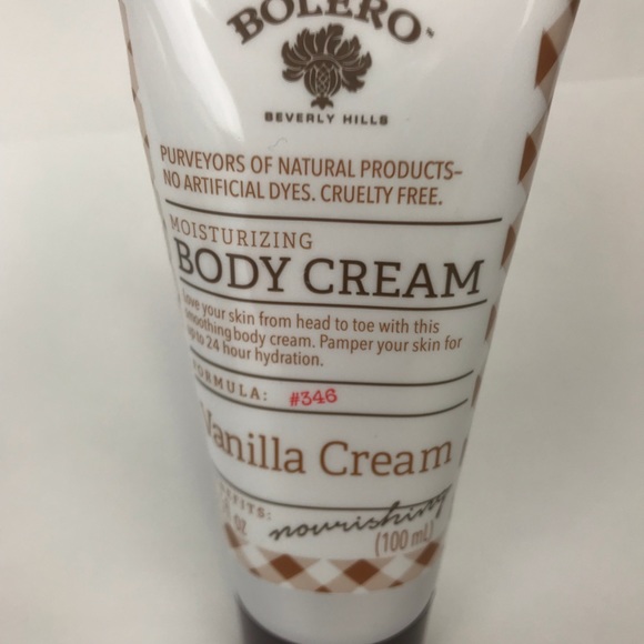 bolero body cream